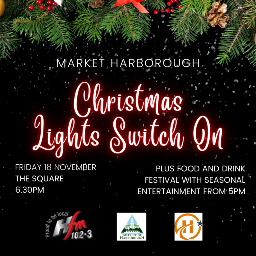 Christmas Lights Switch On - Harborough Market